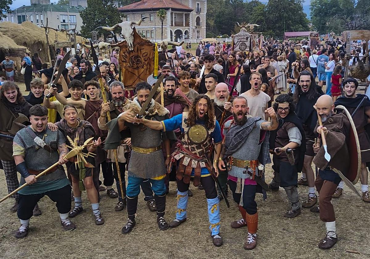 Los cántabros juran con sangre defender su tierra
