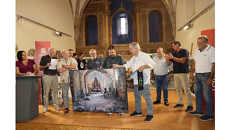 Miguel Carlos Montesinos gana el XV concurso de pintura rápida Villa de Potes y Liébana