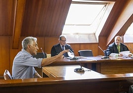 El acusado, durante un juicio anterior.