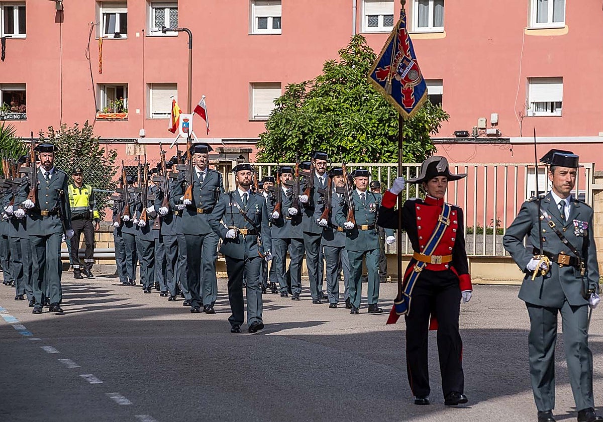 La Guardia Civil de Cantabria celebra su patrona «comprometida con la misión de servir al ciudadano