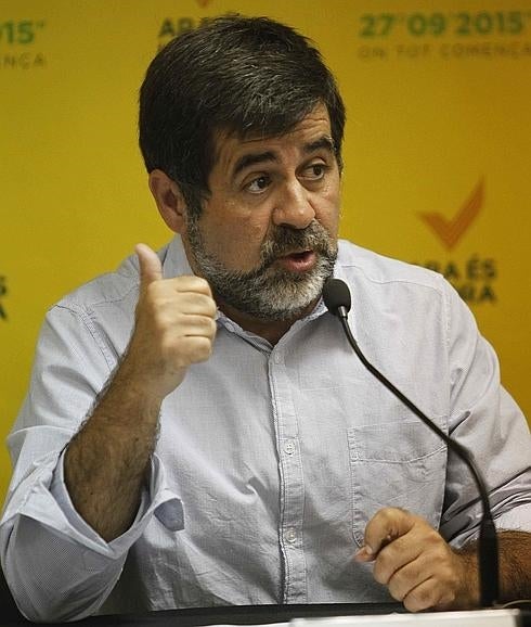 El presidente de la ANC, Jordi Sànchez, en una imagen de archivo.