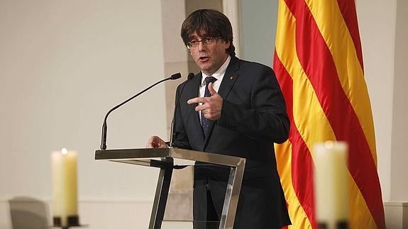 El presidente de la Generalitat, Carles Puigdemont.