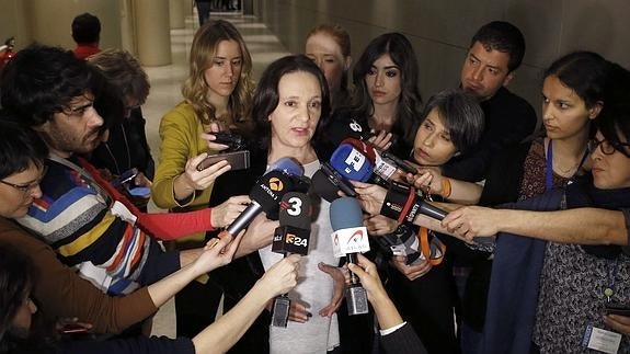 La 'número tres' de Podemos, Carolina Bescansa.