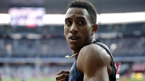 Orlando Ortega durante una competición. 