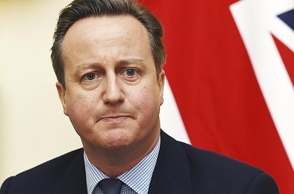 El primer ministro de Reino Unido, David Cameron. 