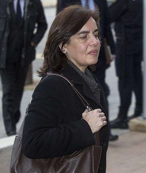 Ana María Tejeiro llega al juicio por el 'caso Nòos'.