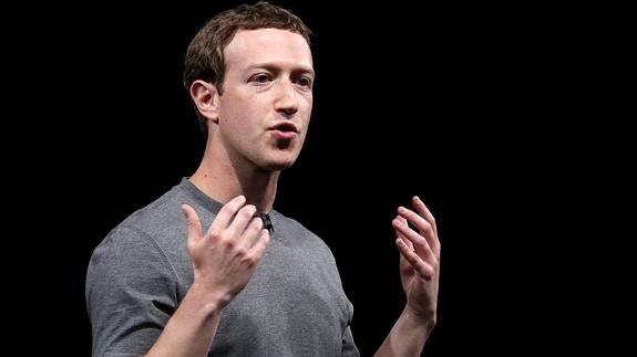 El creador de Facebook, Mark Zuckerberg.