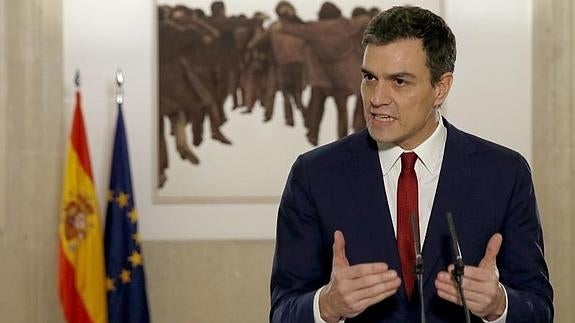 El líder del PSOE, Pedro Sánchez.