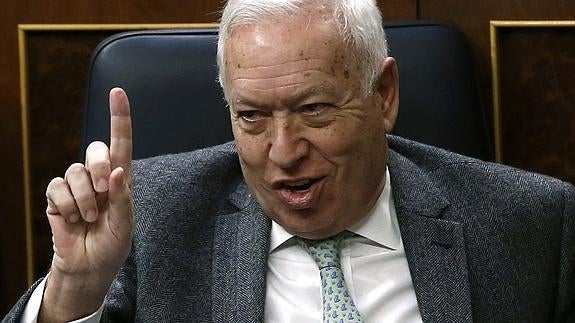 El ministro de Asuntos Exteriores, José Manuel García-Margallo. 