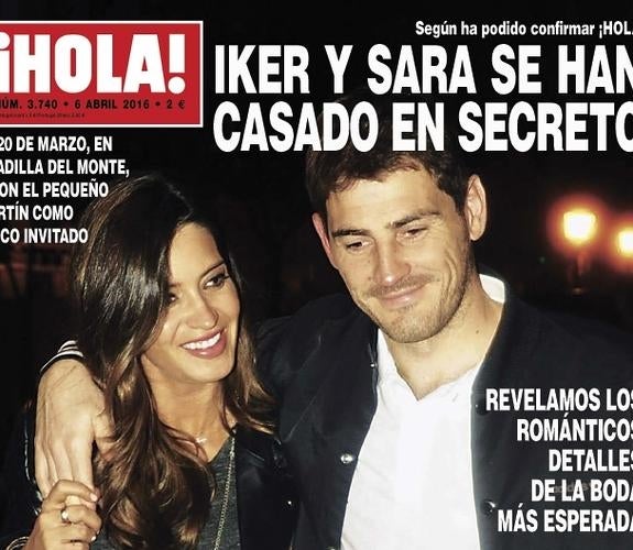 Portada de '¡HOLA!'. 