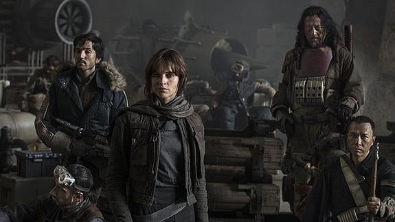 Escena de 'Rogue One: una historia de Star Wars'.