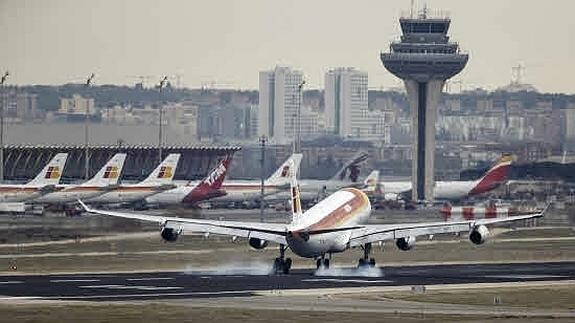 Aeropuerto de Adolfo Suárez Barajas.