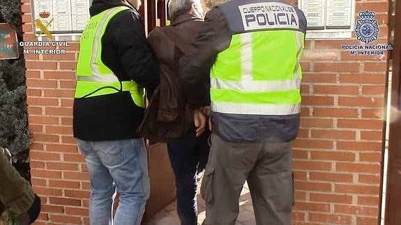 Imagen de la detención. 