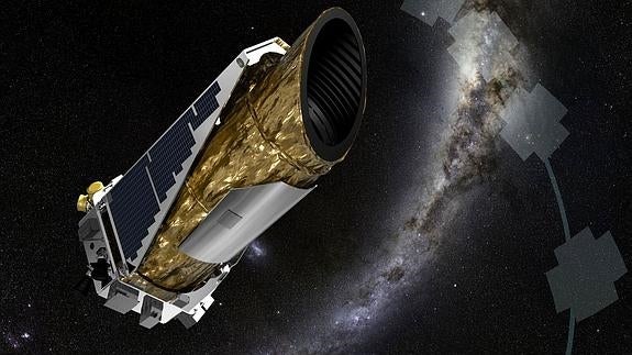 El telescopio Kepler.