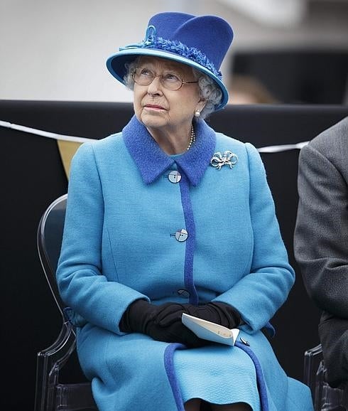 La reina Isabel II de Inglaterra.