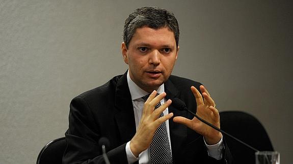 El dimitido ministro de Transparencia de Brasil, Fabiano Silveira.