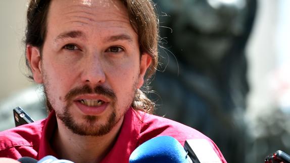 El candidato de Unidos Podemos a la Presidencia del Gobierno, Pablo Iglesias.