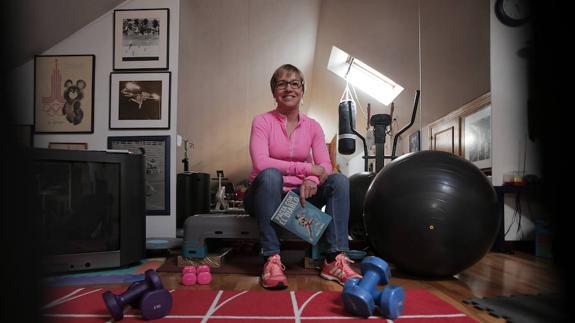 En la imagen, la exatleta Loles Vives. 