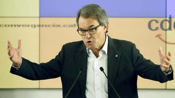 El expresidente de la Generalitat Artur Mas.