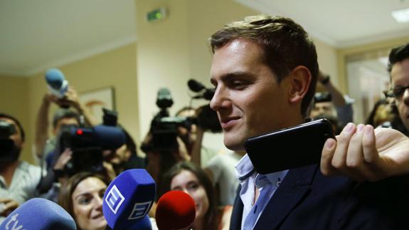 El líder de Ciudadanos, Albert Rivera.