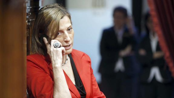 Carme Forcadell, presidenta del Parlament.