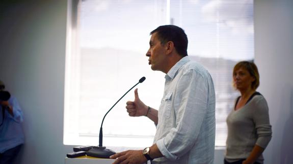 Arnaldo Otegi. 