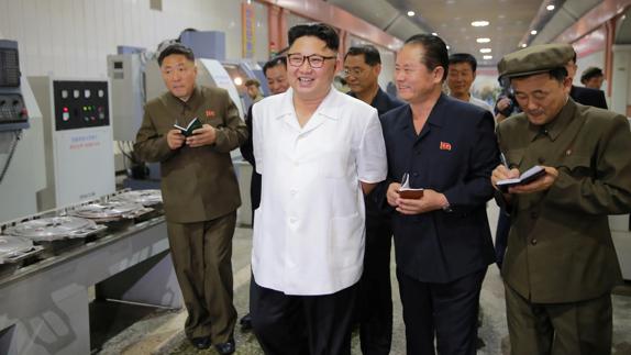 El líder de Corea del Norte, Kim Jong Un.