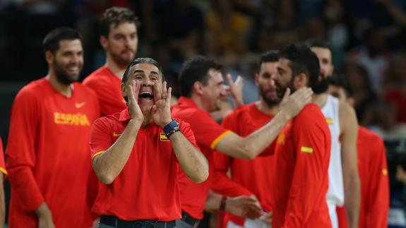 El seleccionador español de baloncesto, Sergio Scariolo.