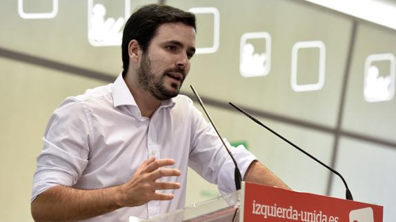 Alberto Garzón. 