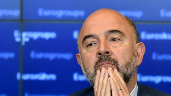 Pierre Moscovici, El comisario europeo de Asuntos Económicos y Monetarios.