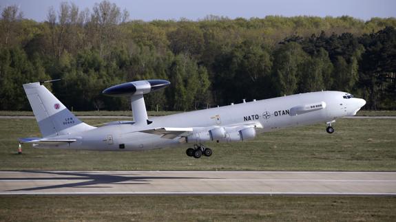 Avión AWACS de la Otan