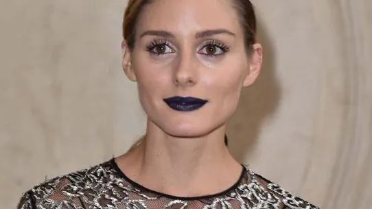 Olivia Palermo, con labios morados