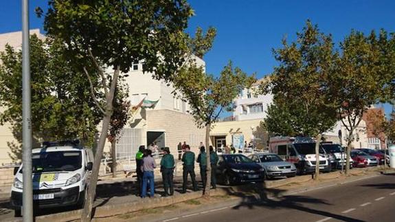 Centro de salud donde han trasladado al fallecido