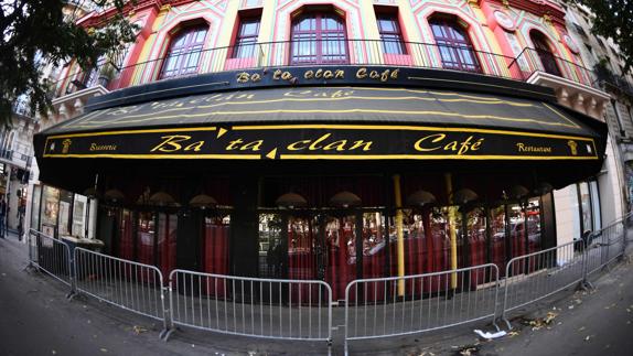 Entrada frontal de la sala Bataclan