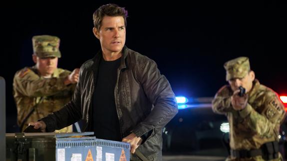 Tom Cruise como Jack Reacher.