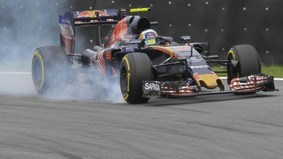 Carlos Sainz, en Interlagos. 