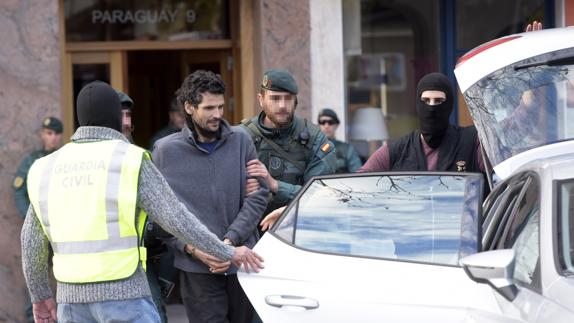 Mohamed Akaarir, yihadista detenido este miércoles en San Sebastián.