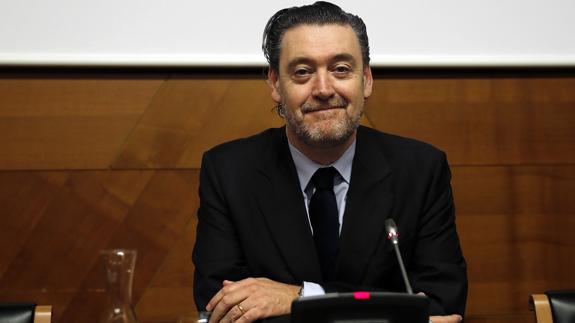 El director del Museo del Prado, Miguel Zugaza, en rueda de prensa.