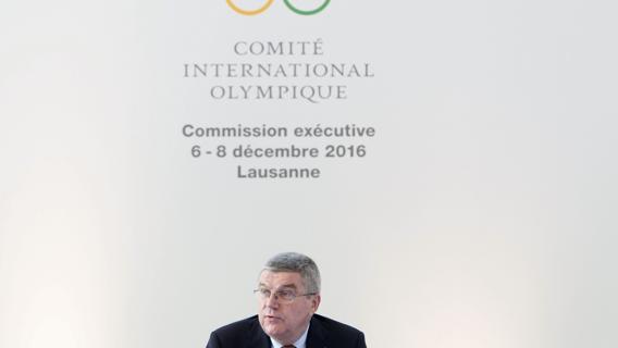 El presidente del Comité Olímpico Internacional (COI), el alemán Thomas Bach. 