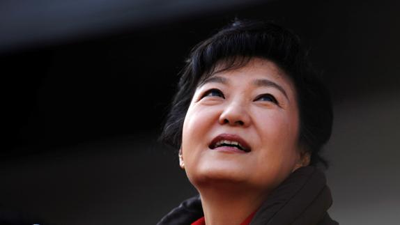 La presidenta Park Geun-hye. 
