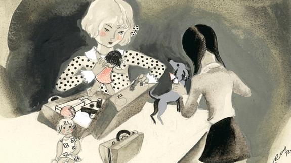 Uno de los dibujos de Serny.