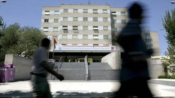 Exterior del Hospital Gregorio Marañón de Madrid.