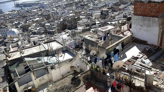 Un barrio de Argel en decadencia.