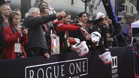 Preestreno de 'Rogue One'.