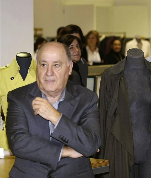 Amancio Ortega, uno de los hombres más ricos del mundo. 