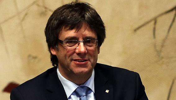 El presidente de la Generalitat, Carles Puigdemont.