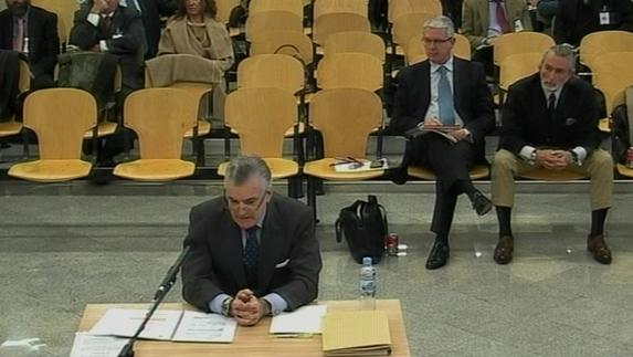 Luis Bárcenas declara en la Audiencia Nacional.