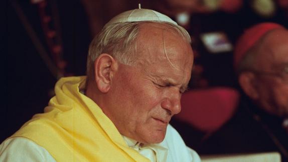 El papa Juan Pablo II.