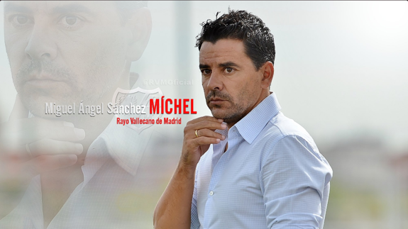 El nuevo entrenador del Rayo, Míchel. 