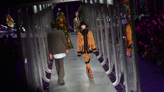 Desfile de Gucci en Milán. 